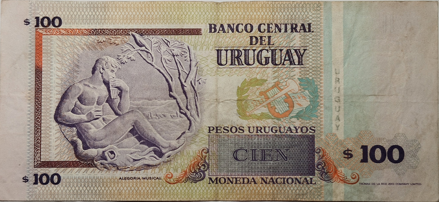 Uruguay - 1994 - 100 Pesos - 40 A
