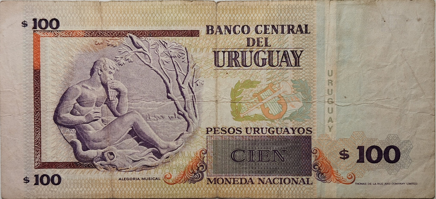 Uruguay - 2000 - 100 Pesos - 40 C