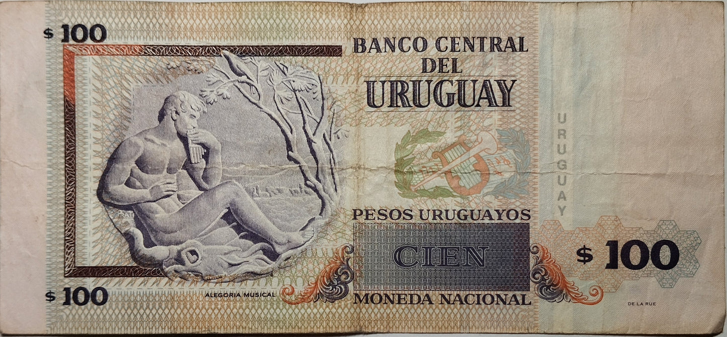 Uruguay - 2011 - 100 Pesos - F Reposición