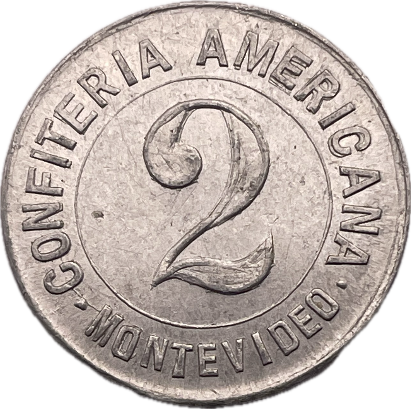 Uruguay - Ficha de la Confitería Americana