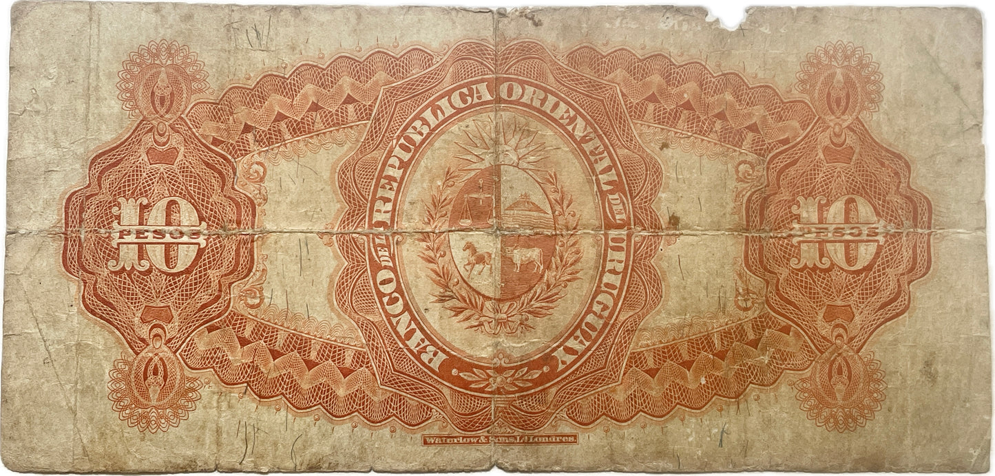 Uruguay - 1896 - 10 Pesos - 4.V.3