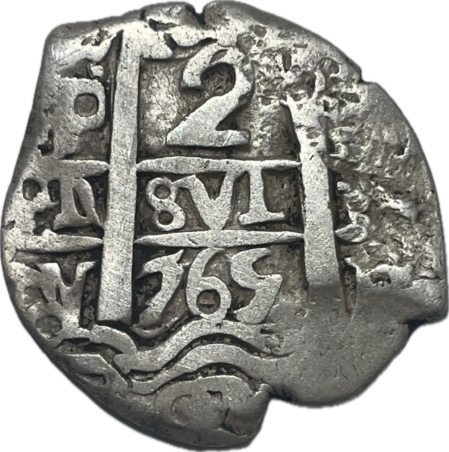 España Colonial - 1765 - Potosí - 2 Reales