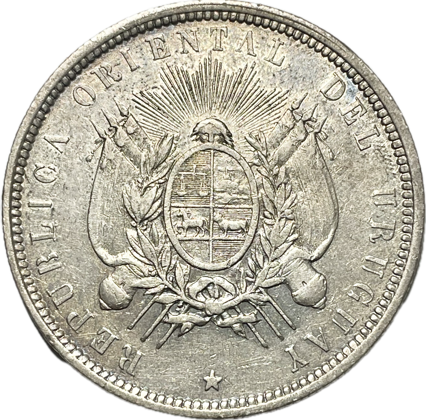 Uruguay - 1893/73 - 50 Cent