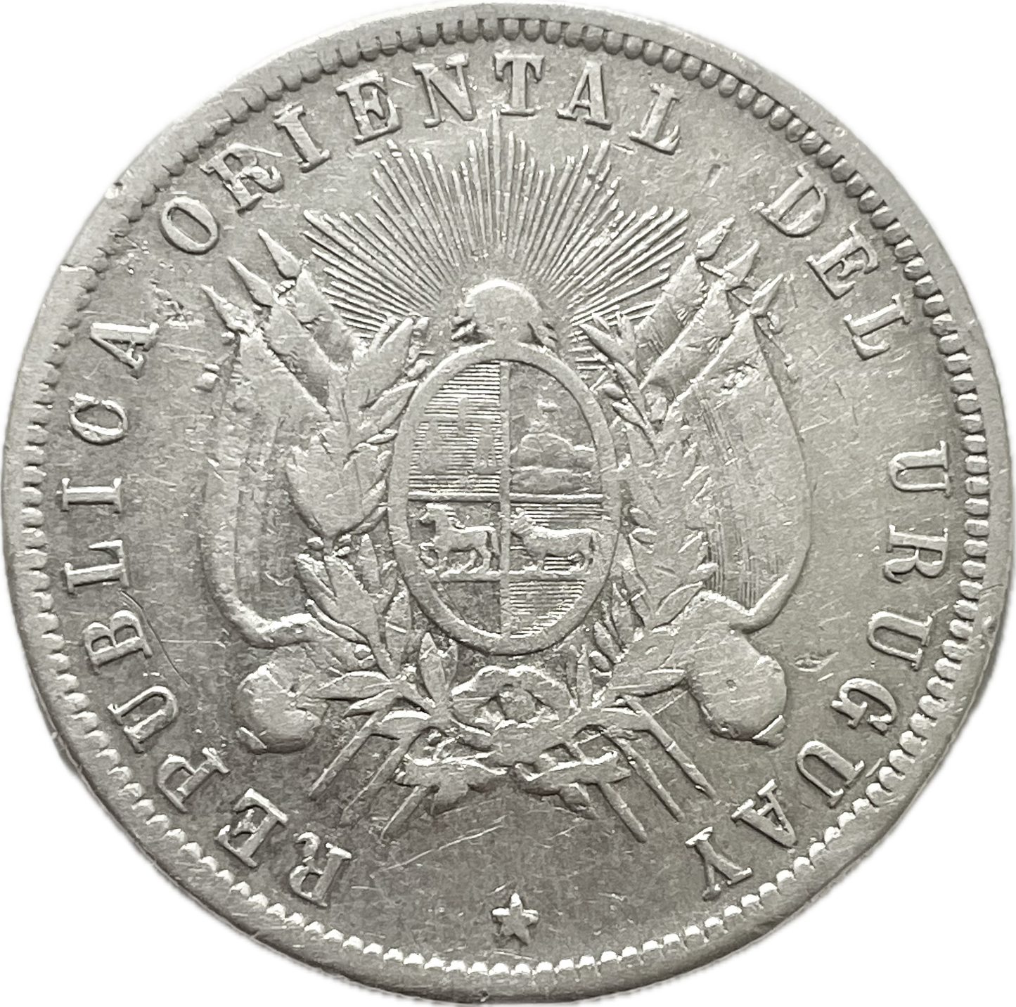 Uruguay - 1893 - 50 Cent