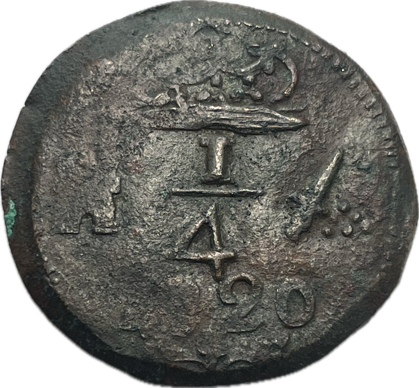 Colombia - 1820 - Santa Marta - 1/4 Real