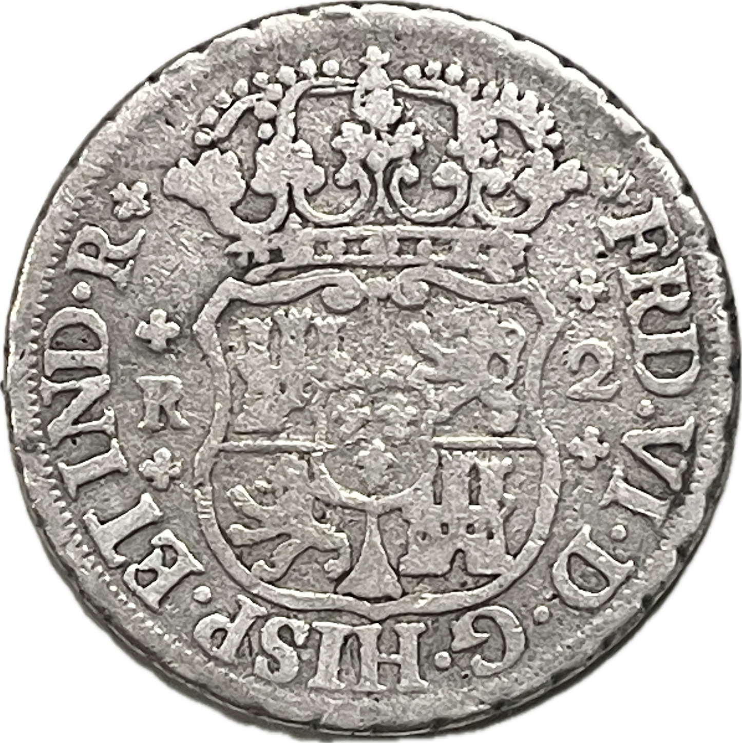 España Colonial - 1759 - Mexico - 2 Reales