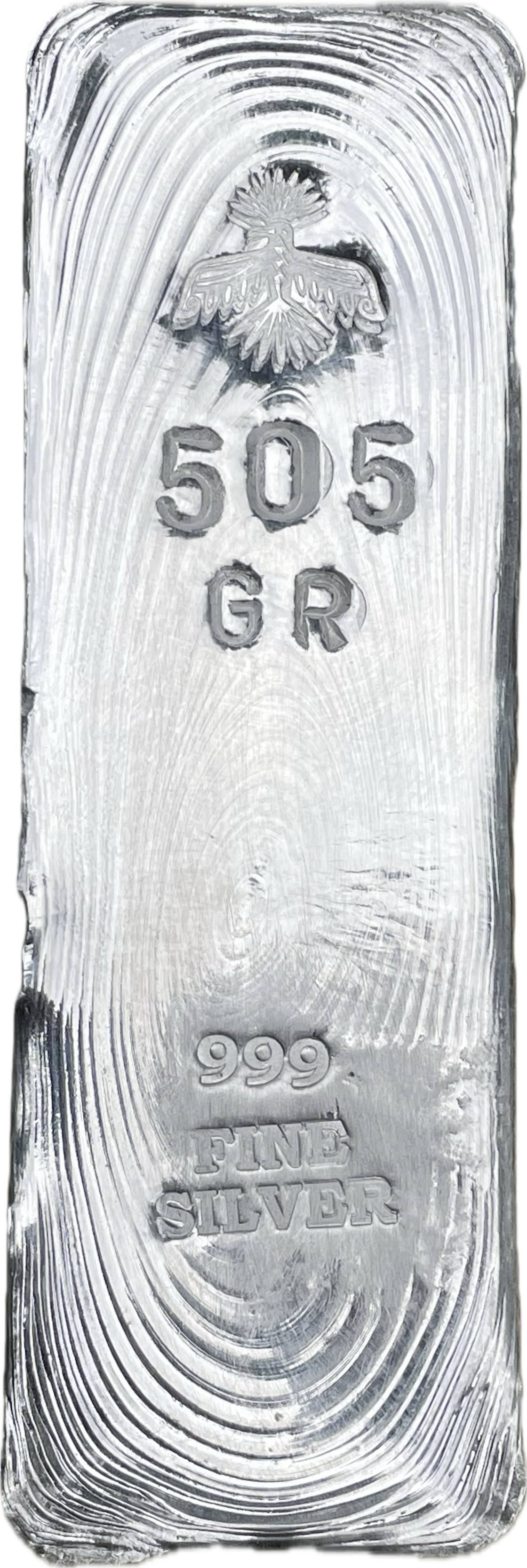 Lingote de Plata Fina, 999 - 505 gramos