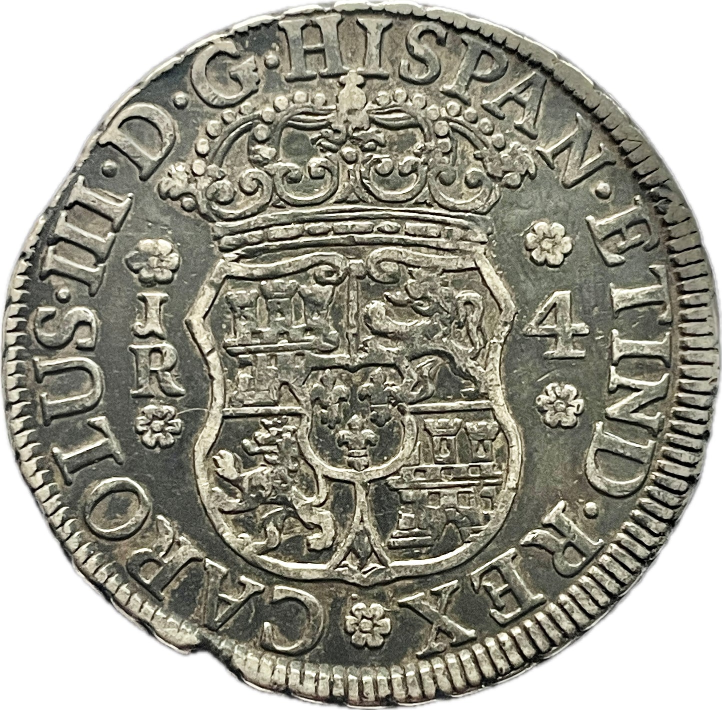 España Colonial - 1770 - Potosí - 4 Reales