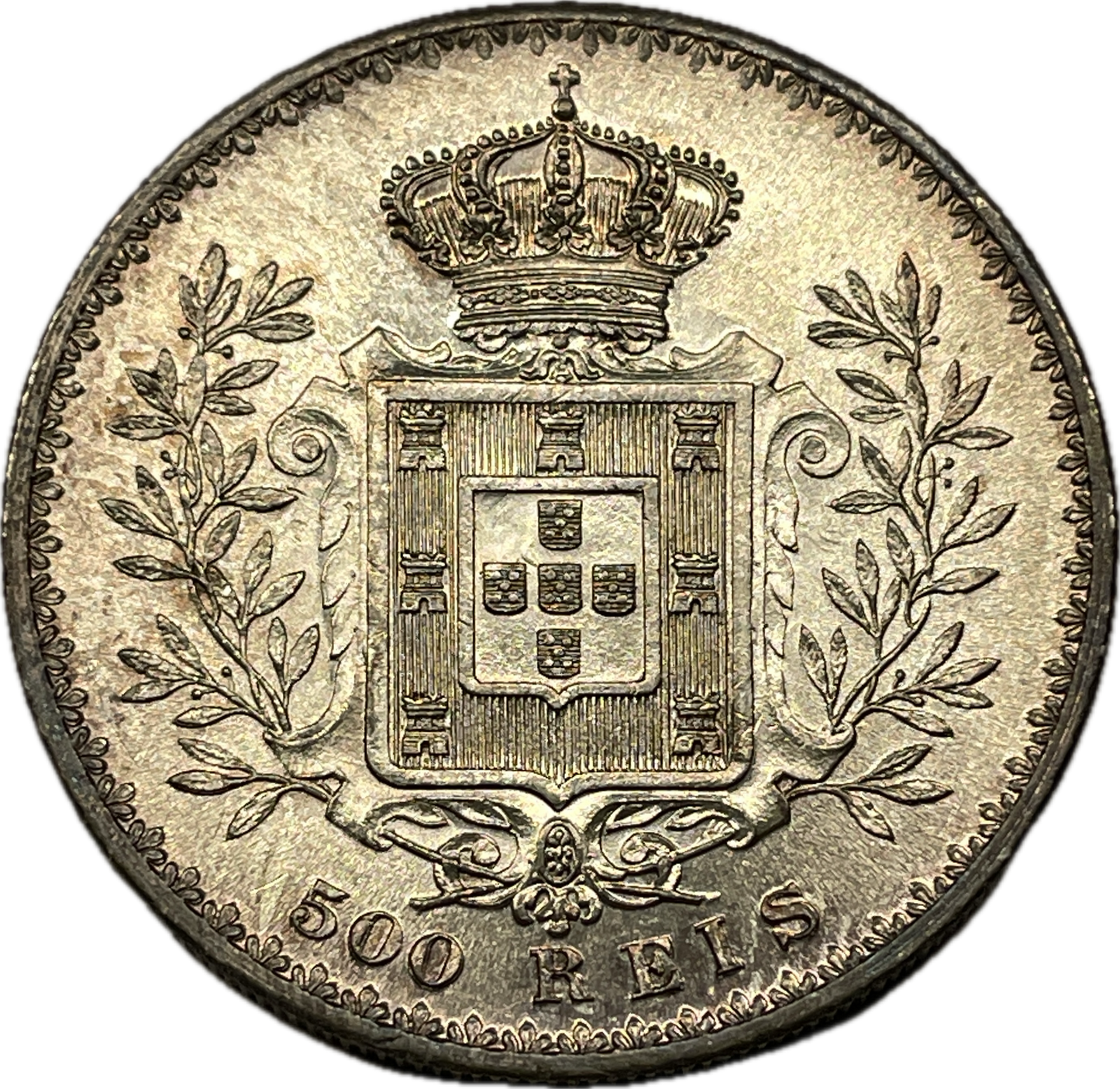 Portugal - 1891 - 500 Reis - Sin Circular