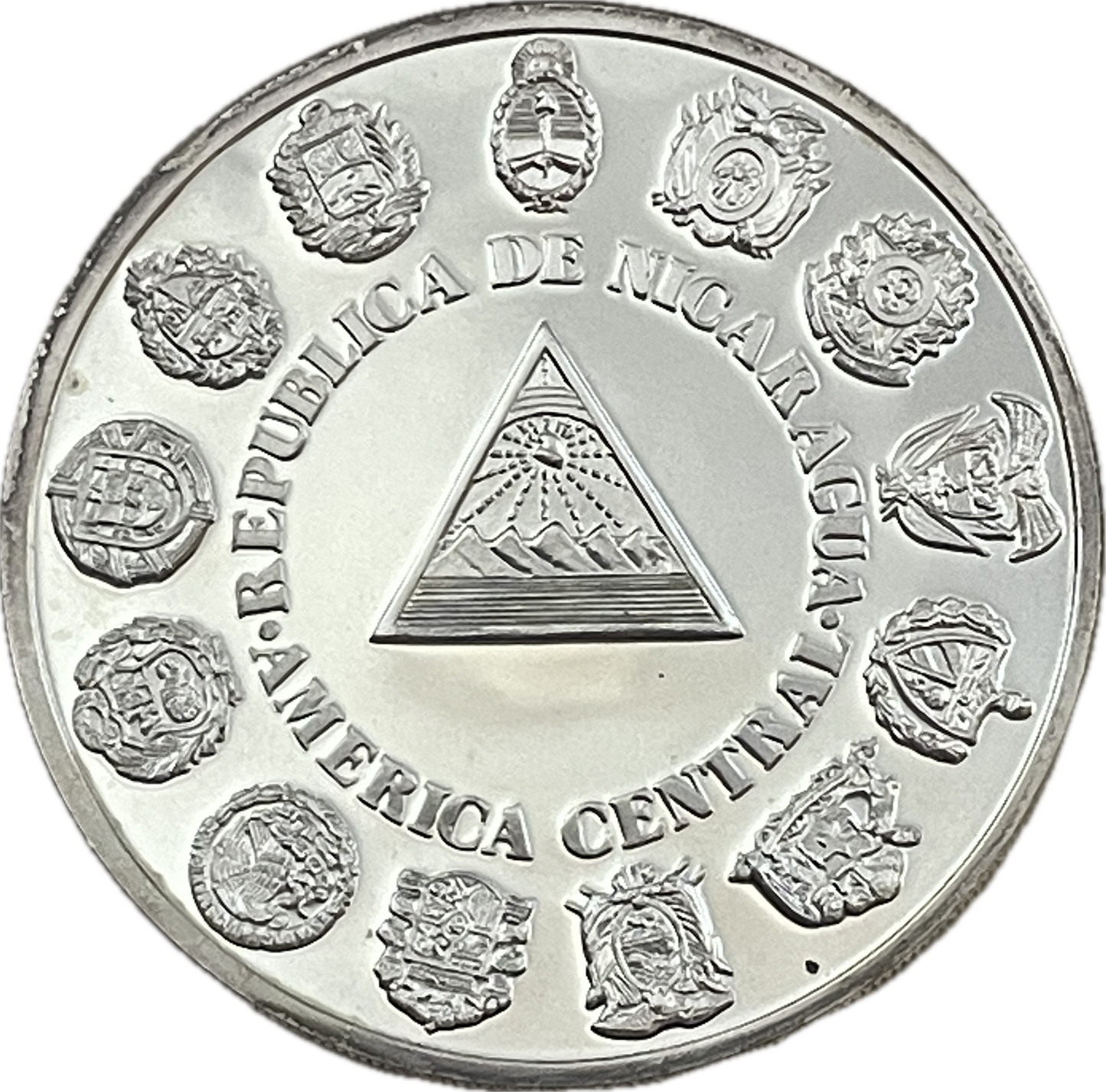 Nicaragua - 1991 - 1 Cordoba, Encuentro de dos Mundos