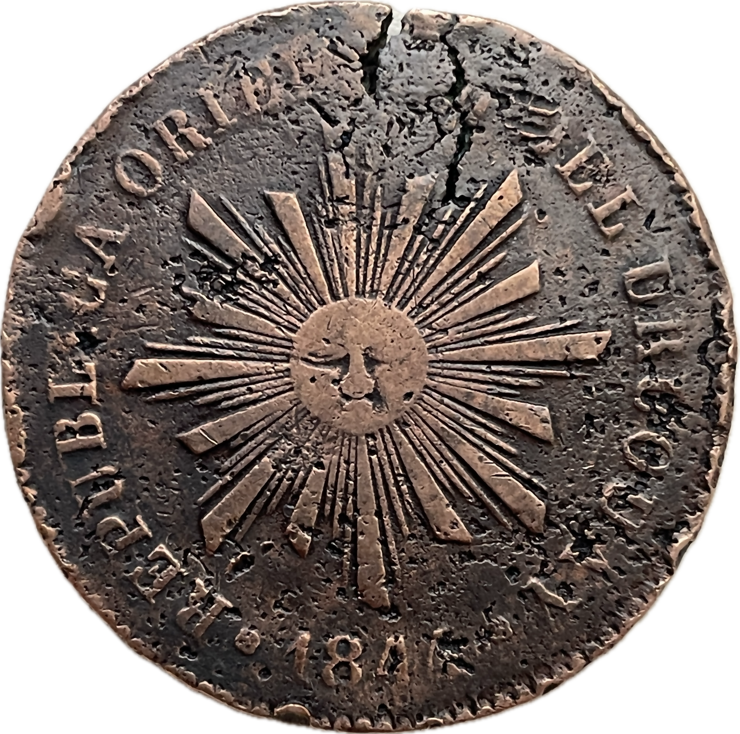 Uruguay - 1844 - 40 Centésimos