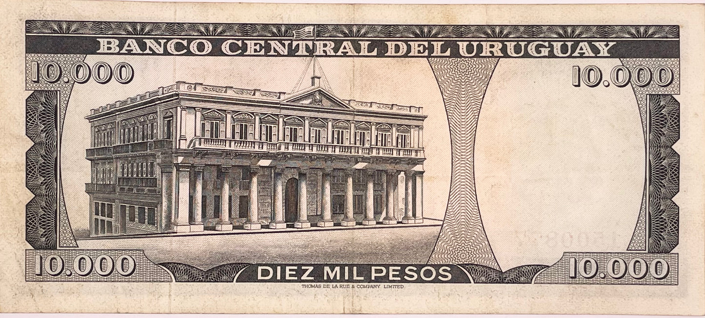 Uruguay - 1968 - 10.000 Pesos - Banco Central del Uruguay - 11.A.2