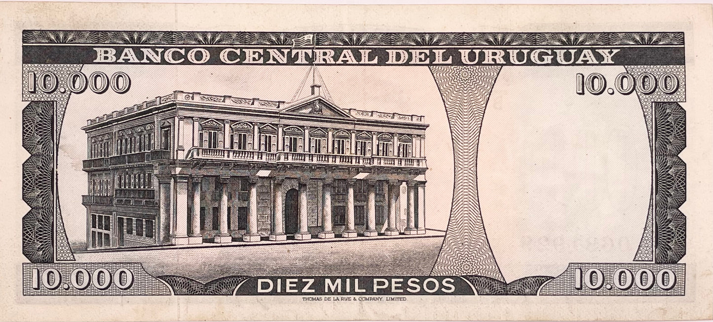 Uruguay - 1968 - 10.000 Pesos - Banco Central del Uruguay - 11.B.1