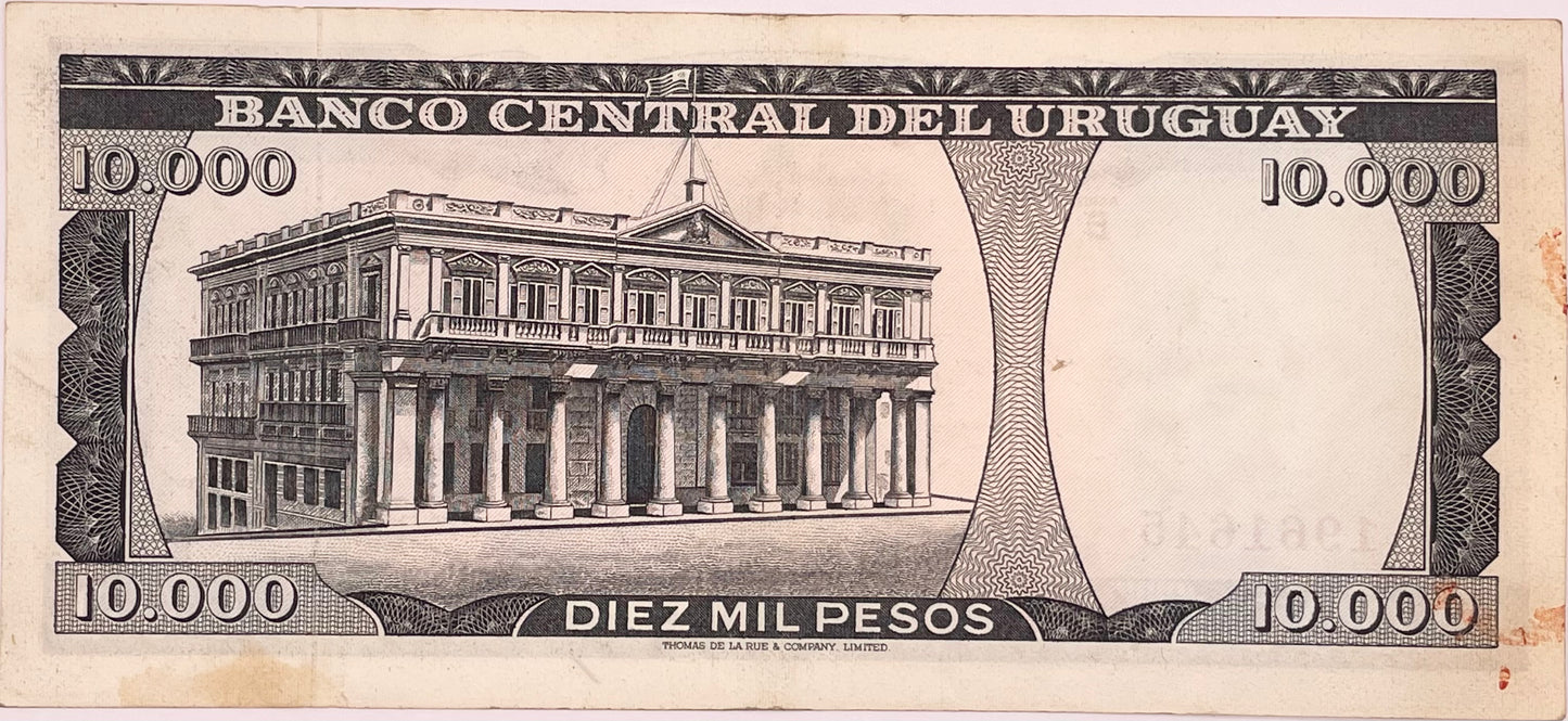 Uruguay - 1968 - 10.000 Pesos - Banco Central del Uruguay - 11.B.2