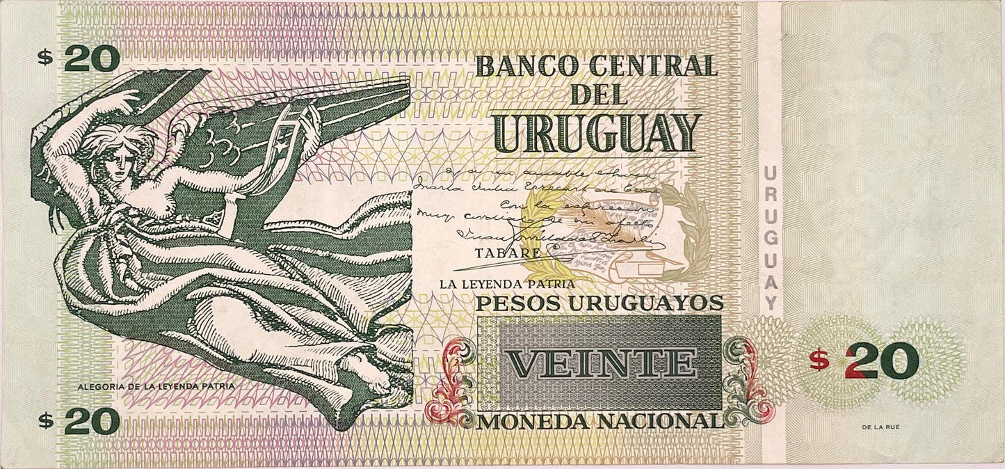 Uruguay - 2011 - 20 Pesos - Banco Central del Uruguay - 38 FR