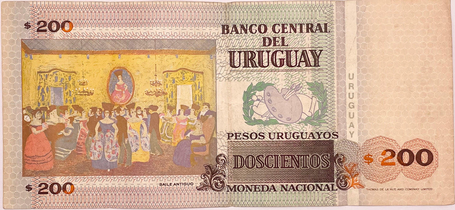 Uruguay - 2000 - 200 Pesos - Banco Central del Uruguay - 41 B