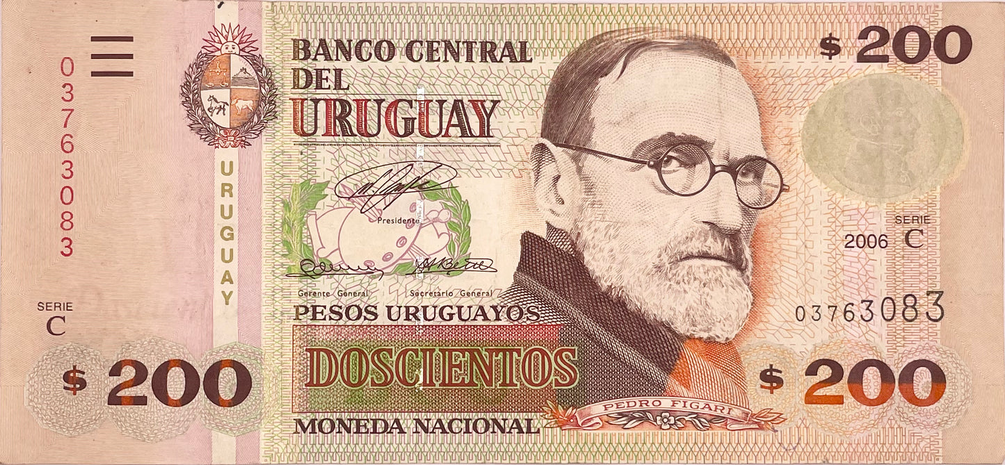 Uruguay - 2006 - 200 Pesos - Banco Central del Uruguay - 41 C
