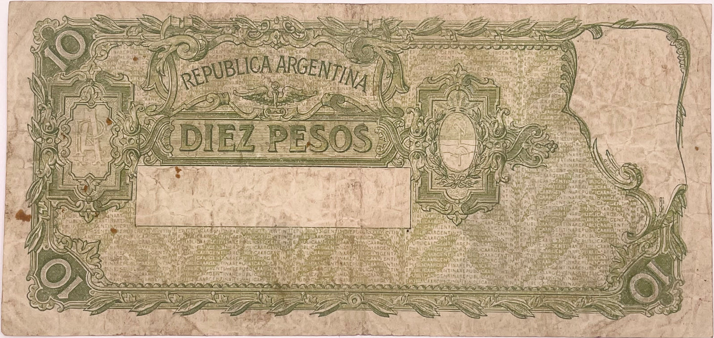 Argentina - 1935 - 10 Pesos