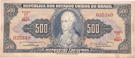 Brasil - 1962 - 500 Cruceros