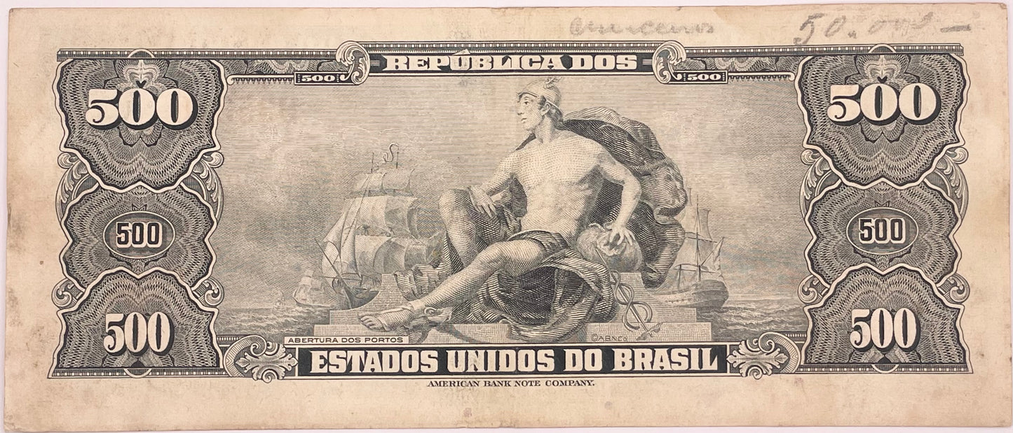 Brasil - 1962 - 500 Cruceros