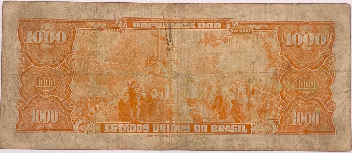 Brasil - 1955 - 1000 Cruceros