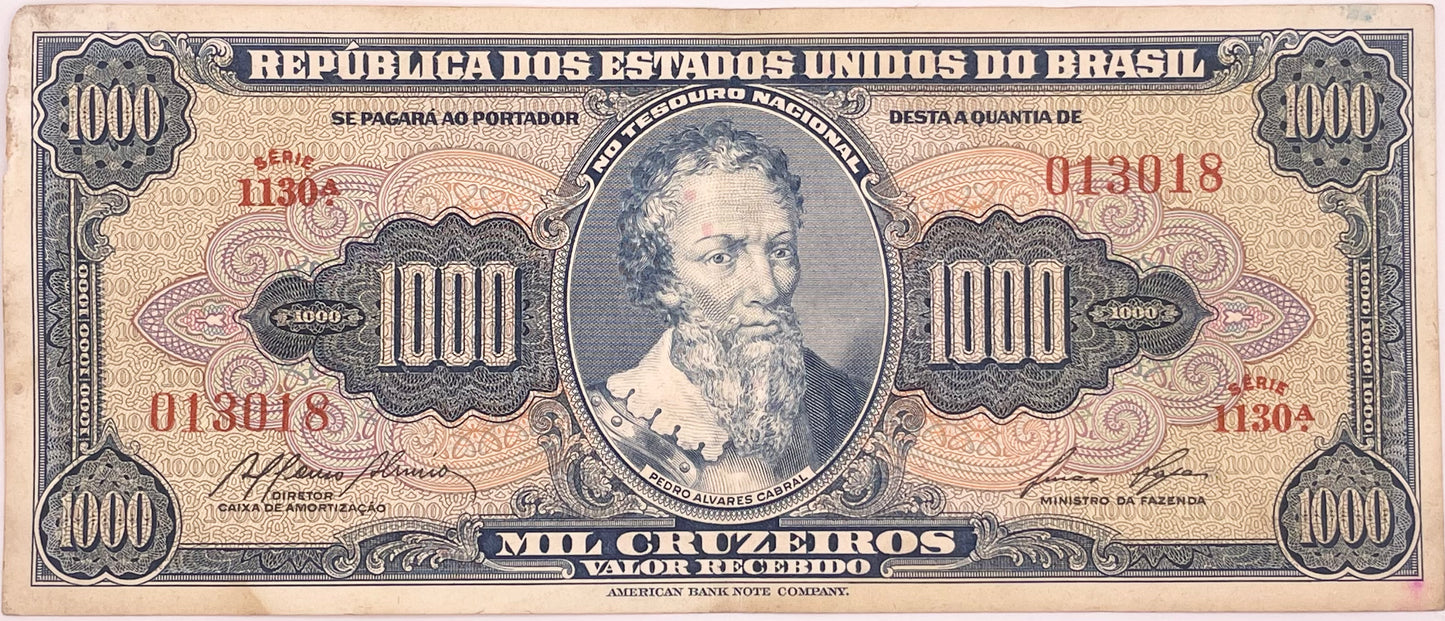 Brasil - 1959 - 1000 Cruceros