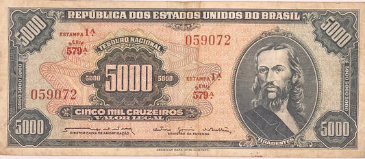 Brasil - 1964 - 5000 Cruceros
