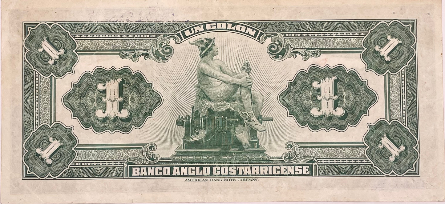 Costa Rica - 1917 - 1 Colón