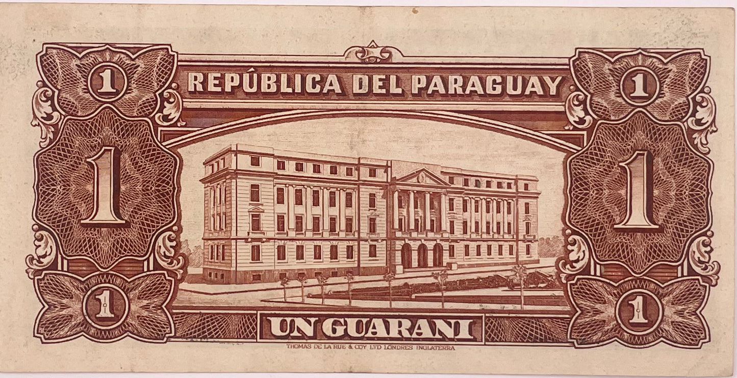 Paraguay - 1943 - 1 Guaraní