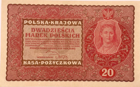 Polonia - 1919 - 20 Marcos