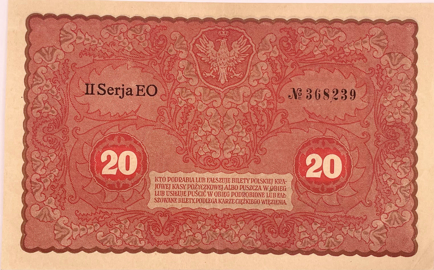 Polonia - 1919 - 20 Marcos