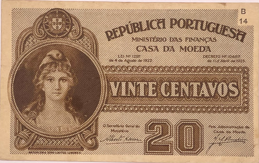 Portugal - 1925 - 20 Centavos