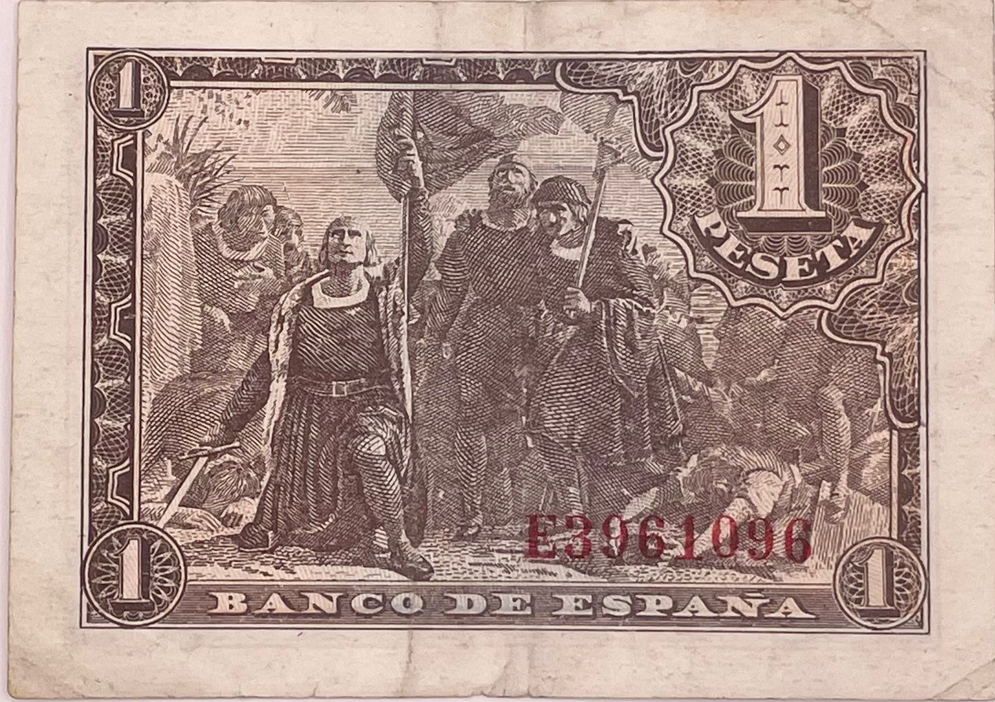 España - 1943 - 1 Peseta