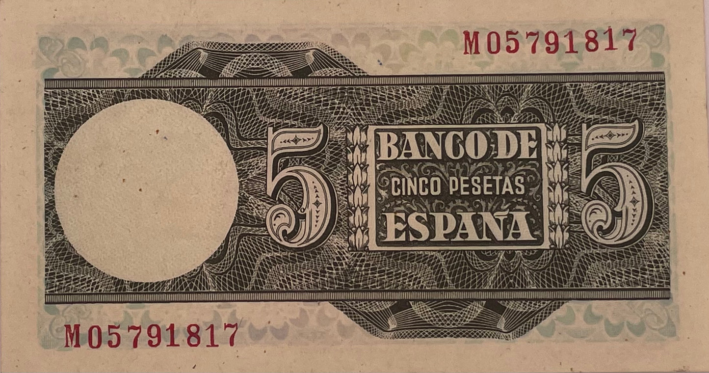 España - 1948 - 5 Pesetas