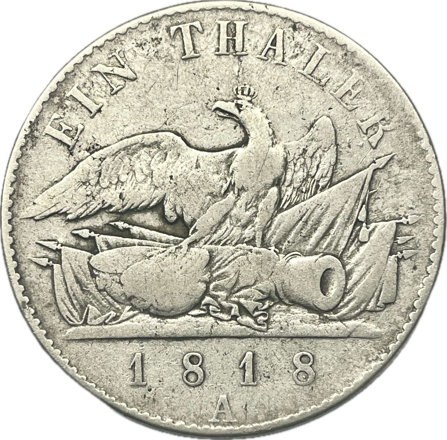 Alemania - 1818 - Prusia - Thaler