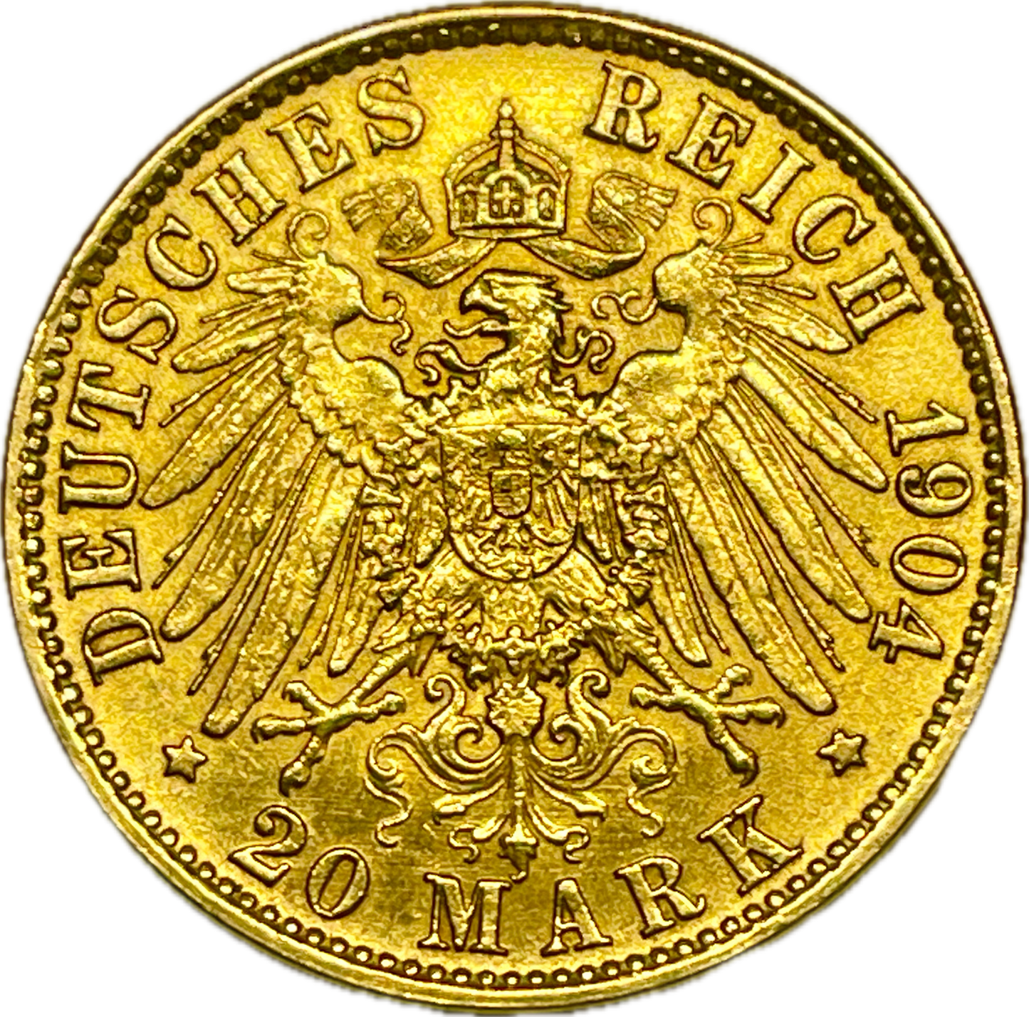 Alemania - 1904 - Prusia - 20 Marcos