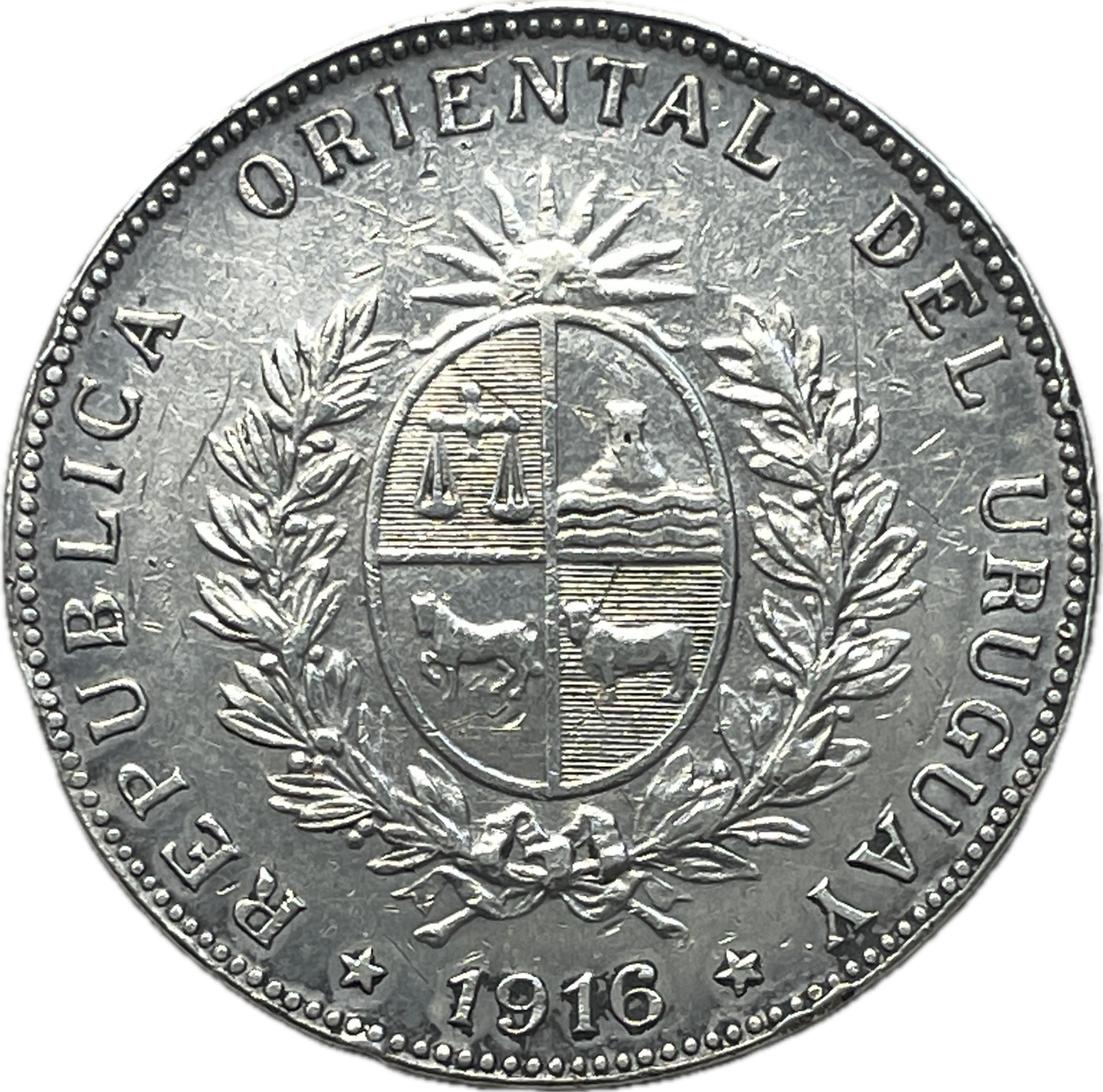 Uruguay - 1916 - 50 Cent