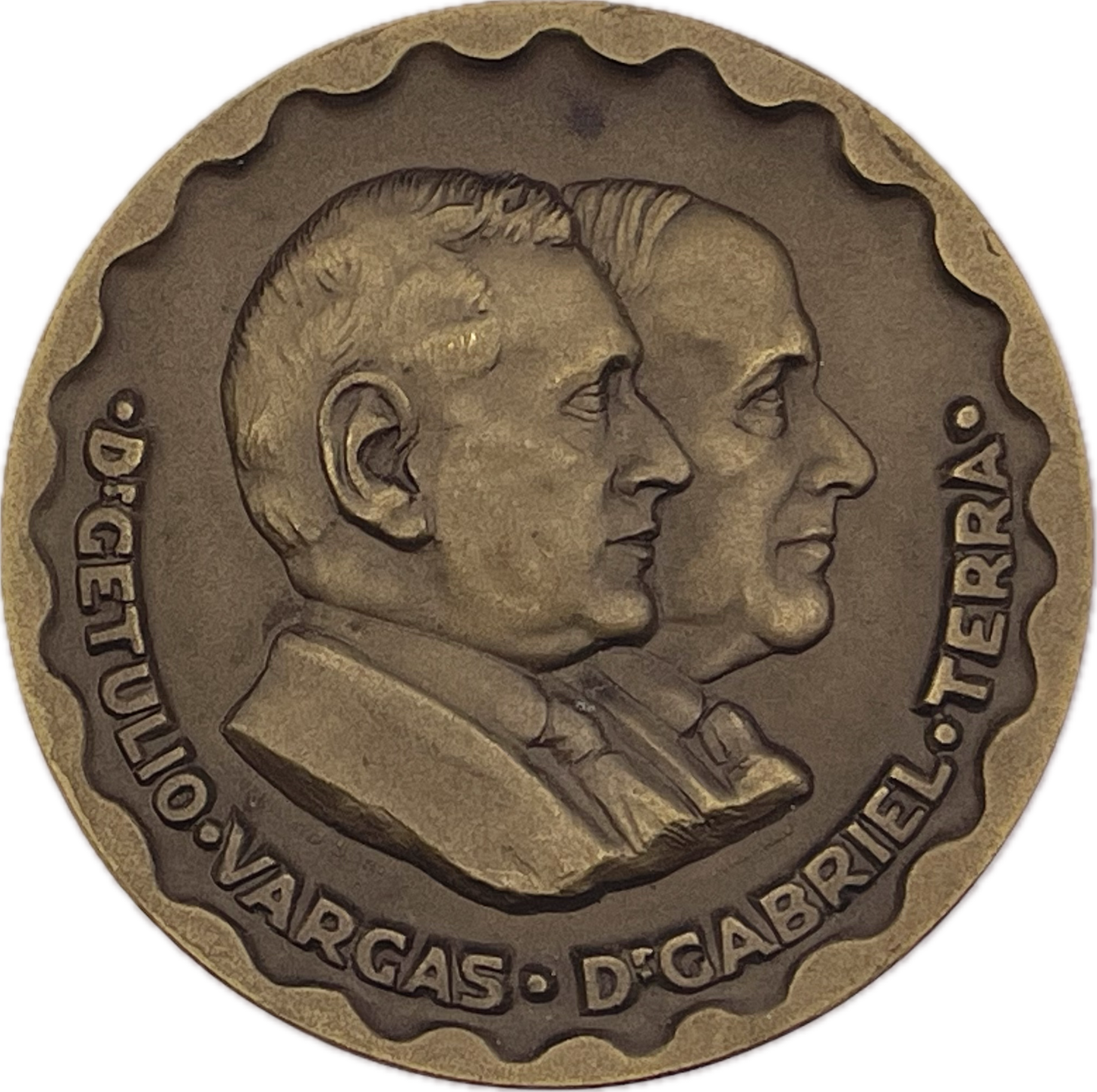Uruguay - 1935 - Medalla "Getulio Vargas y Gabriel Terra"