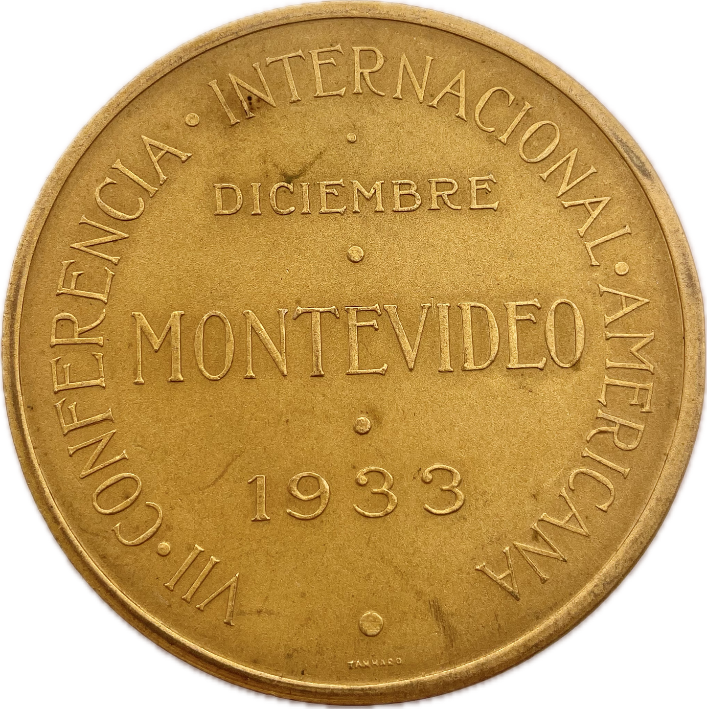Uruguay - 1933 - Medalla "VII Conferencia Internacional Americana"