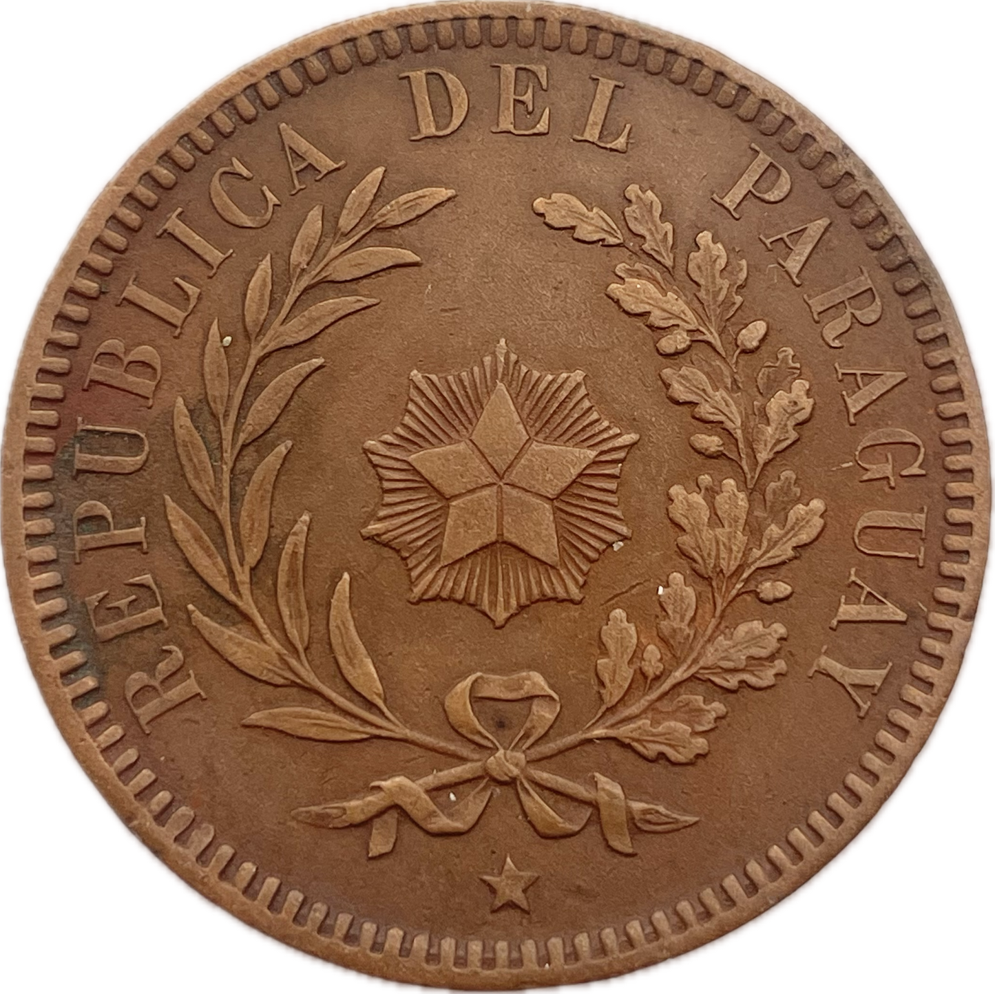 Paraguay - 1870 - 2 Centésimos