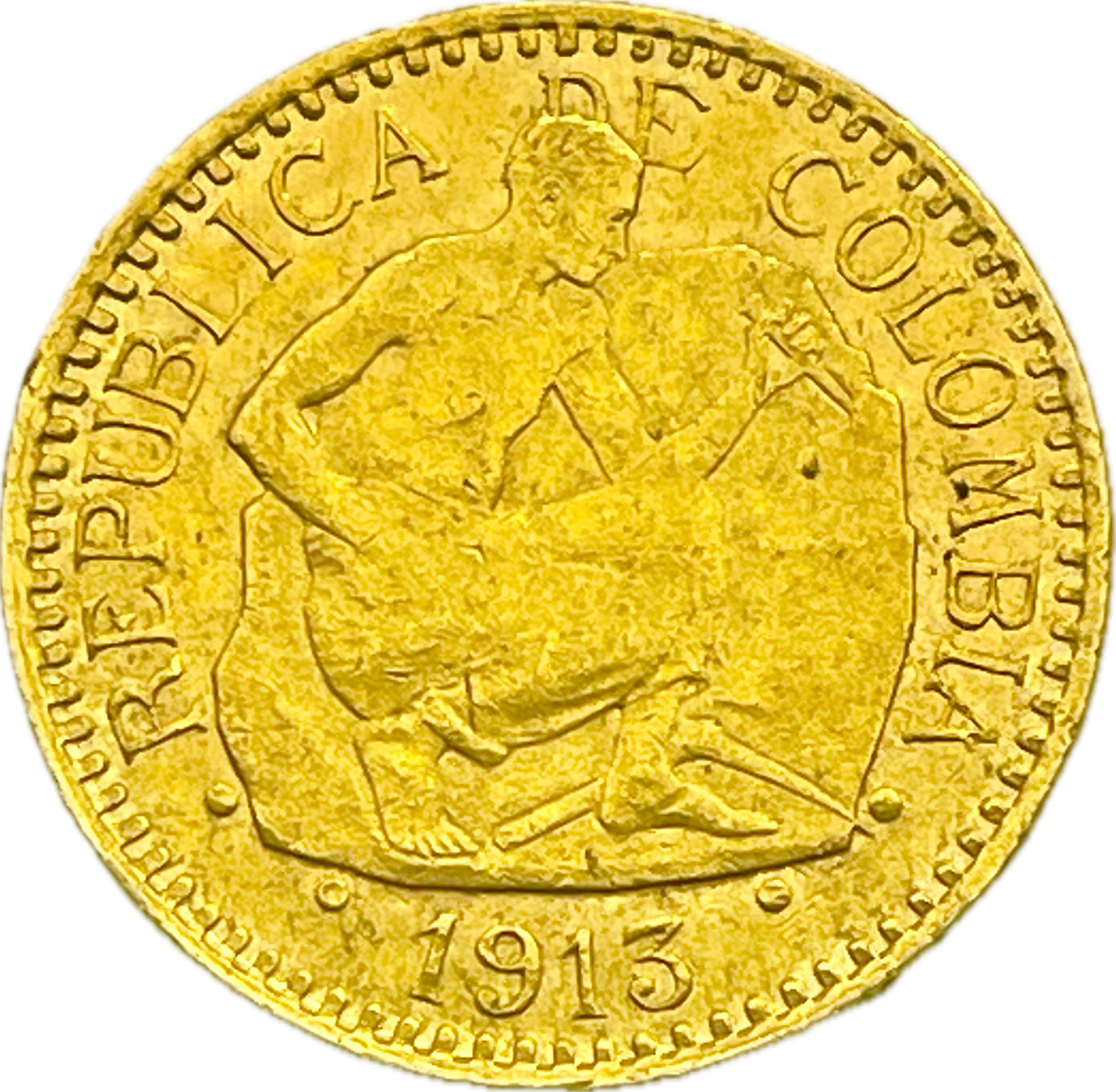 Colombia - 1913 - 2 y 1/2 pesos
