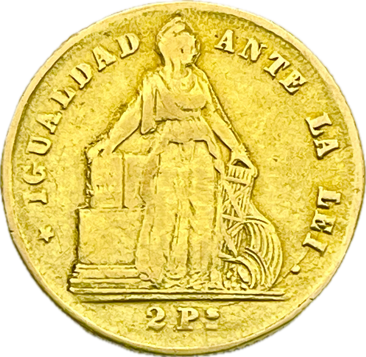 Chile - 1873 - 2 Pesos