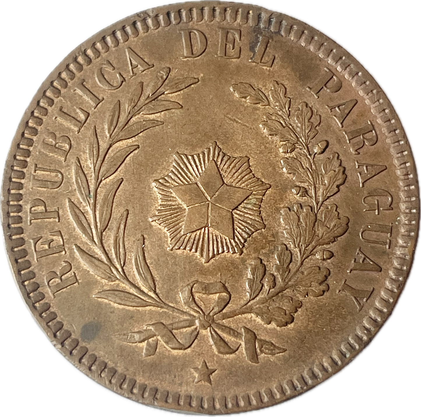 Paraguay - 1870 - 2 Centésimos