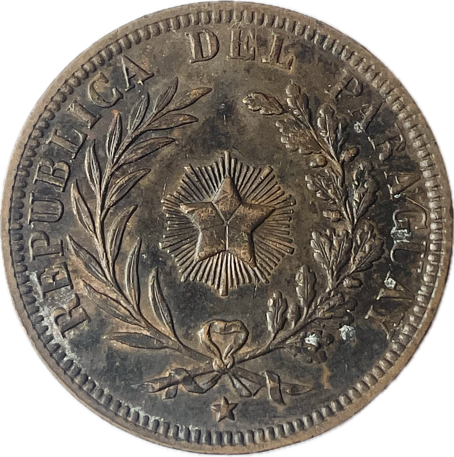 Paraguay - 1870 - 4 Centésimos