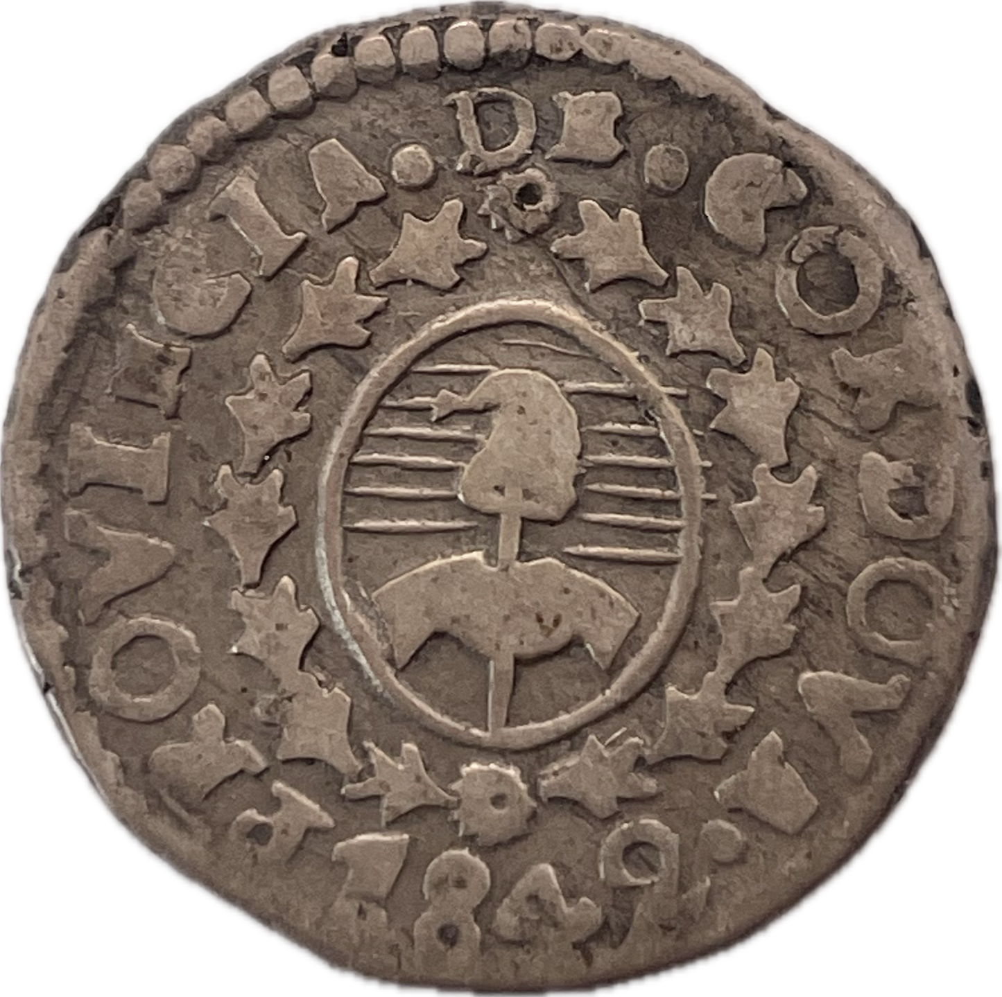 Argentina - 1842 - Córdoba - 1 Real - 38.1.42