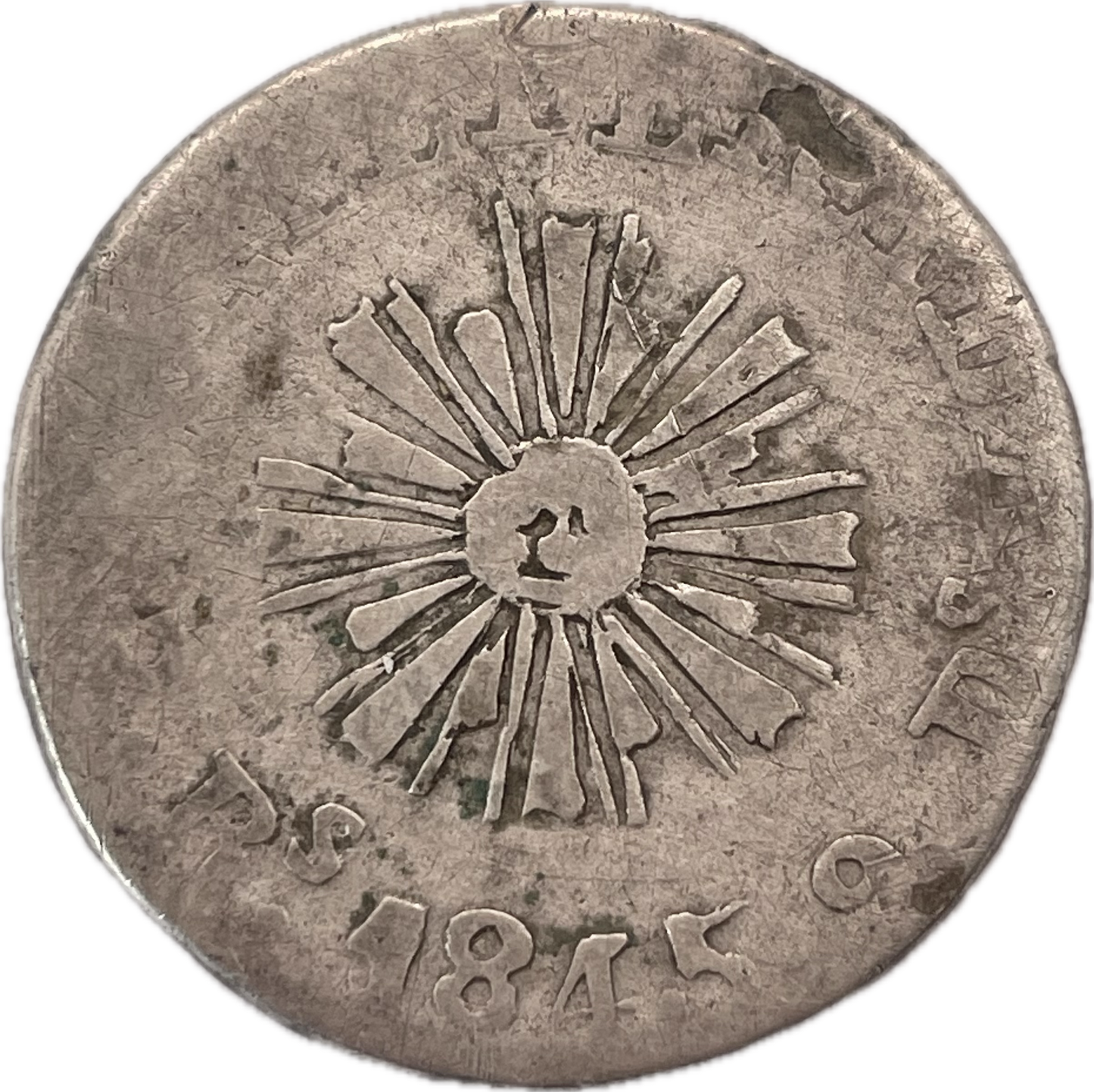 Argentina - 1845 - Córdoba - 2 Reales - 51.3.17