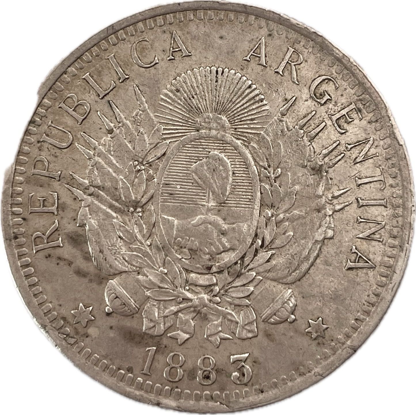 Argentina - 1883 - 50 Centavos