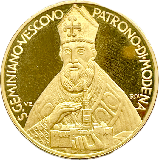 MO_ Italia - Medalla de la Camara de Comercio de Modena