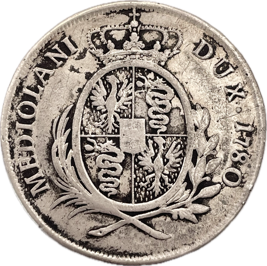 Italia - 1780 - Milán - Scudo