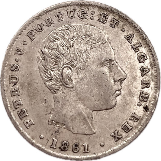 Portugal - 1861 - 100 Reis
